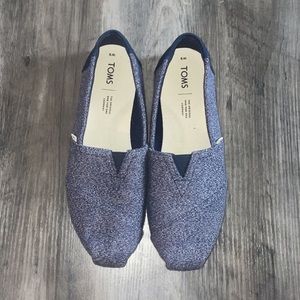 Toms blue alpargatas